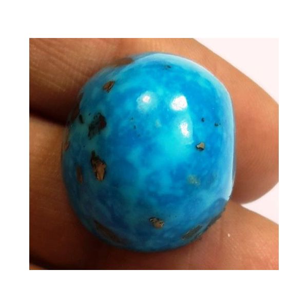 37.66 Carats Irani Natural Turquoise 20.45 x 17.49 x 14.16 mm