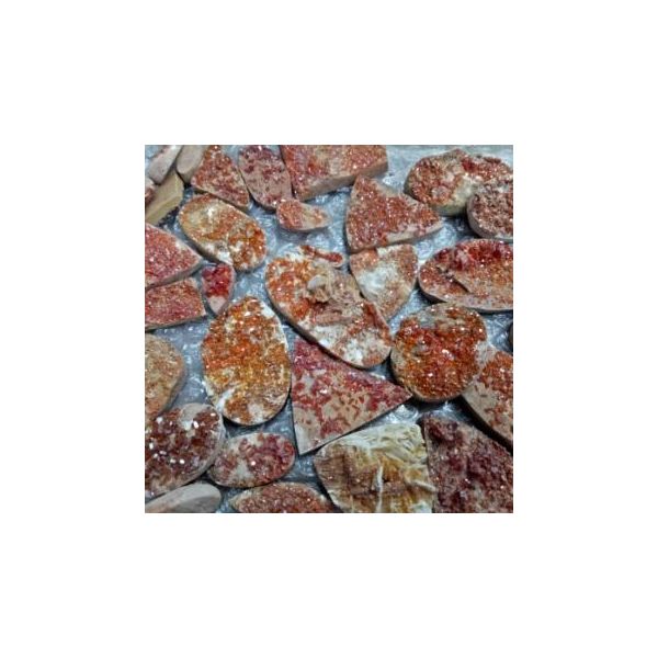 Natural Vanadinite or Wulfenite Wholesale Lot Gemstone