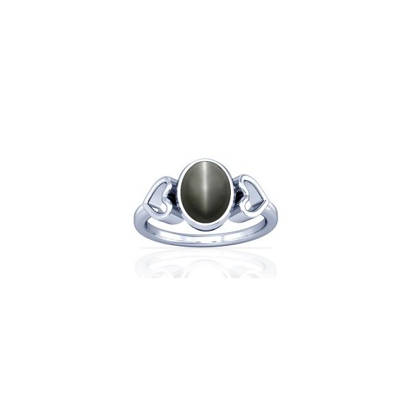 Natural Cats Eye Sterling Silver Ring - K12