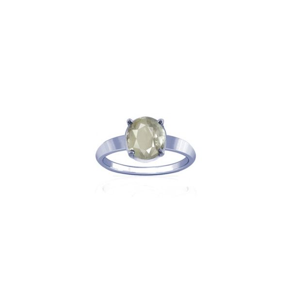 White Quartz Sterling Silver Ring - K18