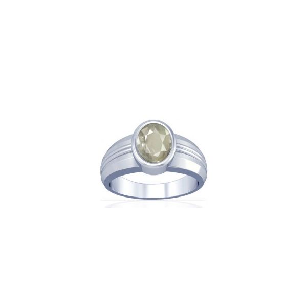 White Quartz Sterling Silver Ring - K4