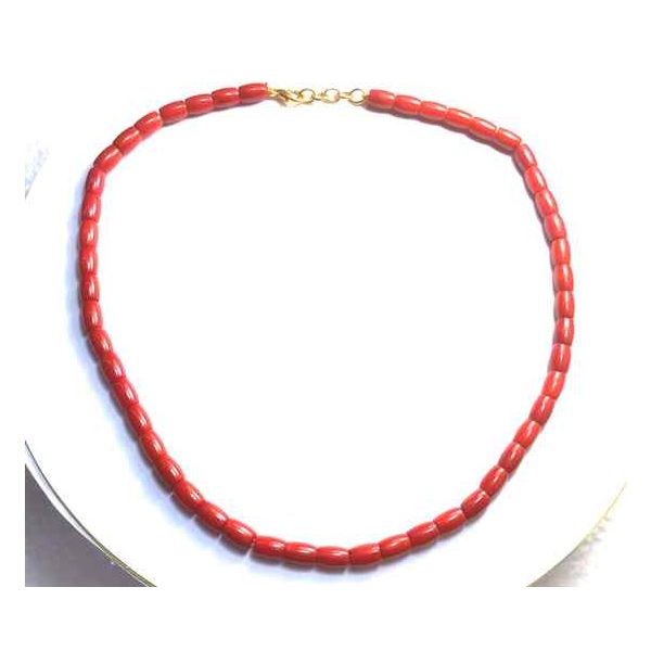 Red Coral Rosary 27 Gram (Length 18 Inch)