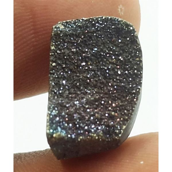 6.4 Carats Natural Spectro Pyrite Druzy 13.77 X 9.56 X 6.12 mm