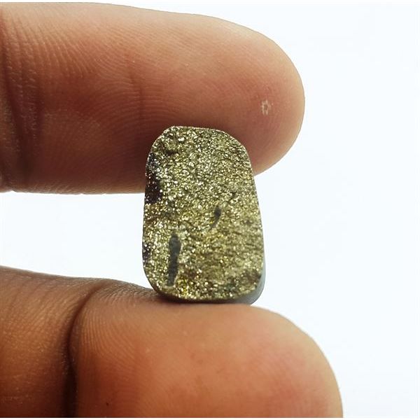 6.78 Carats Natural Spectro Pyrite Druzy 13.96 X 9.80 X 5.03 mm