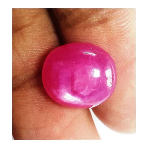 12.57 Carats Burmese Ruby 13.53 x 11.91 x 6.41 mm