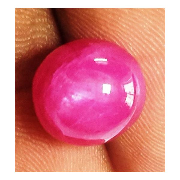 7.42 Carats Burmese Ruby 9.82 x 9.65 x 7.44 mm