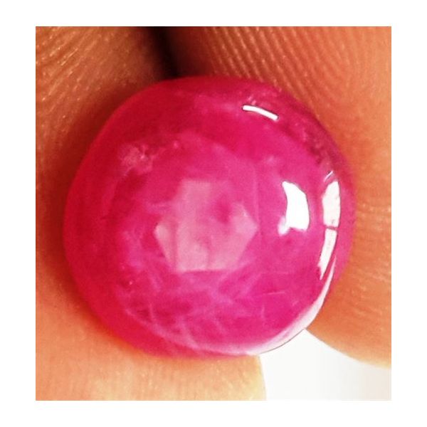 5.67 Carats Johnson Mines Ruby 10.35 x 10.19 x 4.83 mm