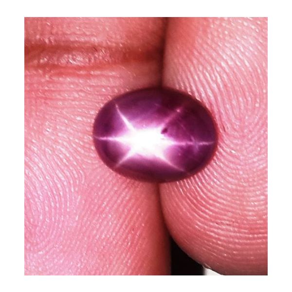 2.6 Carats Burmese Star Ruby 8.75x6.64x3.93 mm