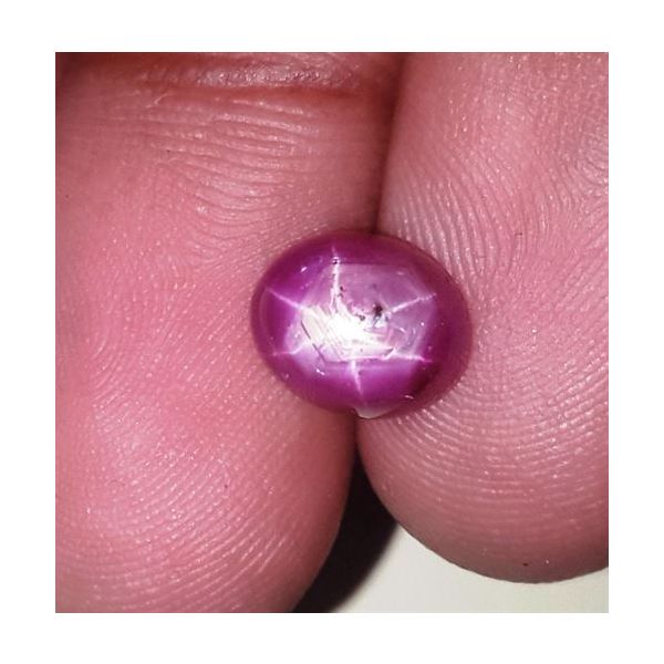 3.71 Carats Kenya Mines Star Ruby 8.74x7.16x5.08 mm