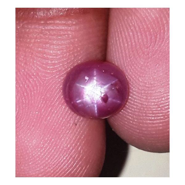 2.61 Carats Kenya Mines Star Ruby 7.69x7.59x4.19 mm