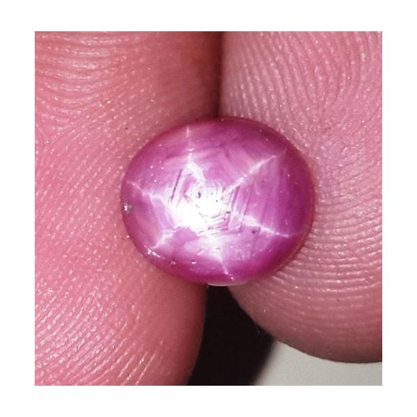 3.13 Carats Kenya Mines Star Ruby 8.89x7.90x4.13 mm