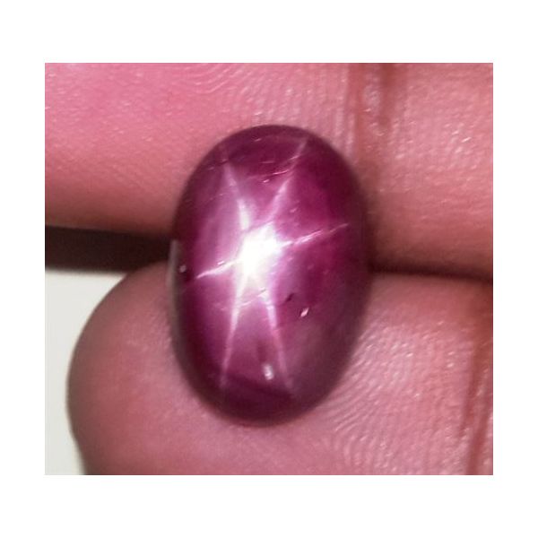 11.17 Carats African Star Ruby 14.81x9.93x6.82 mm