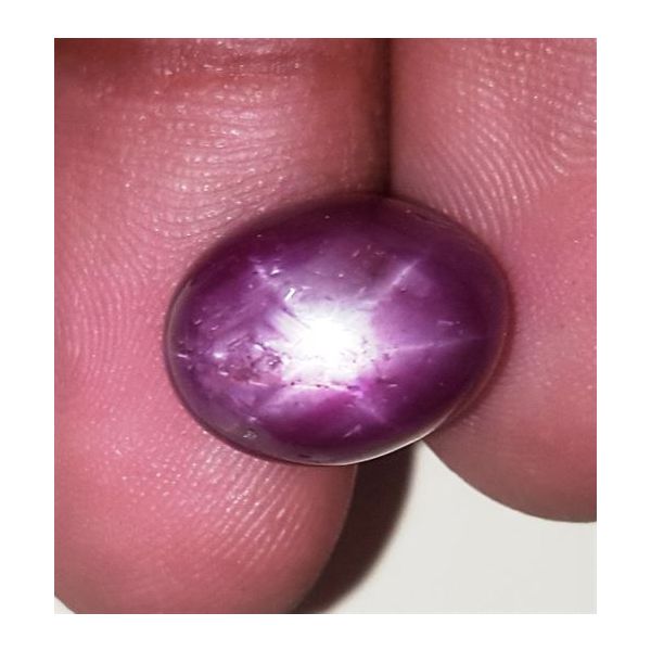 14.72 Carats African Star Ruby 13.20x10.03x9.46 mm