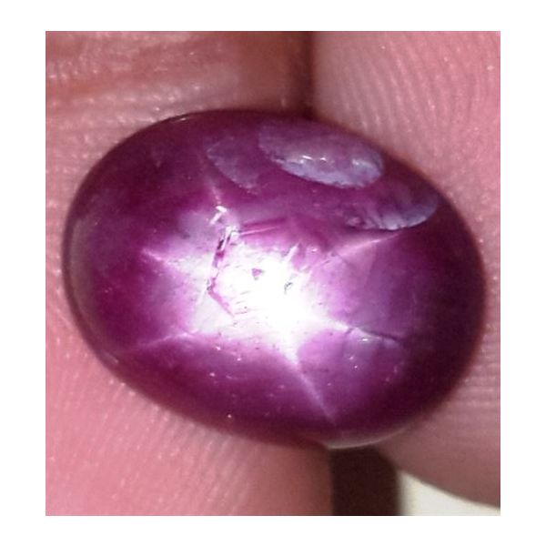 8.1 Carats African Star Ruby 13.49x10.20x5.27 mm