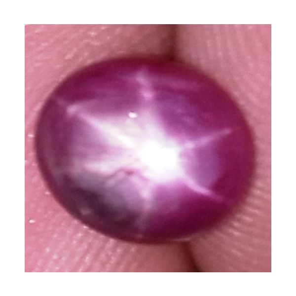 2.47 Carats African Star Ruby 8.41x6.99x3.64 mm