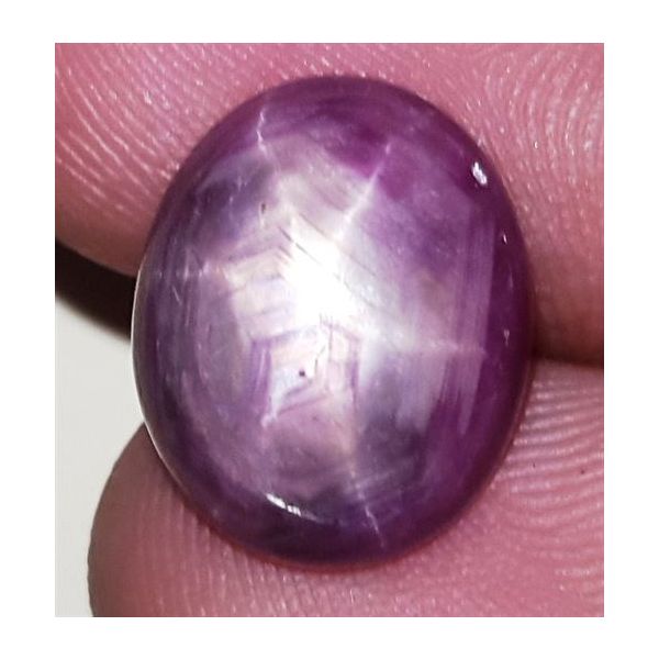 10.48 Carats African Star Ruby 13.83x11.36x5.86 mm