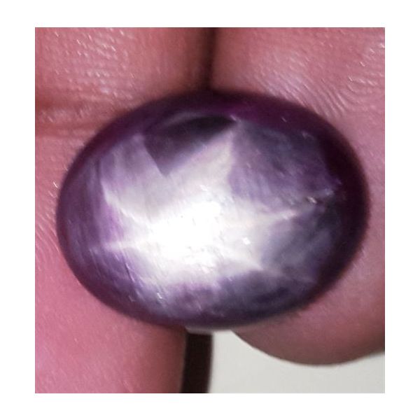 18 Carats African Star Ruby 18.03x14.30x6.35 mm