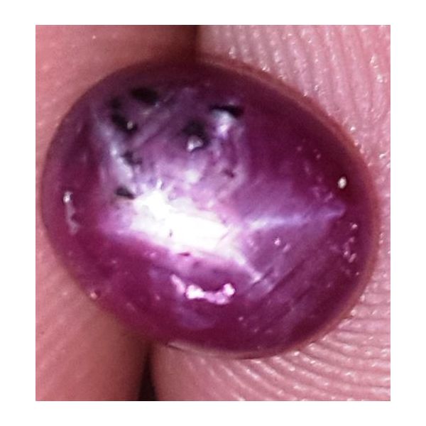 2.79 Carats African Star Ruby 8.66x7.20x3.80 mm