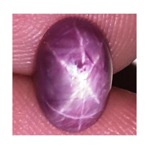 2.54 Carats African Star Ruby 8.89x6.04x4.10 mm