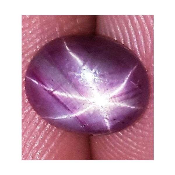 2.1 Carats African Star Ruby 8.07x6.41x3.35 mm