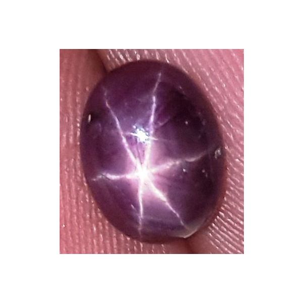 1.96 Carats African Star Ruby 7.86x5.91x3.77 mm