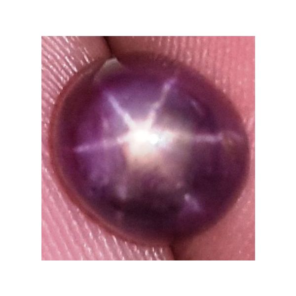 3.21 Carats African Star Ruby 7.53x7.41x5.49 mm