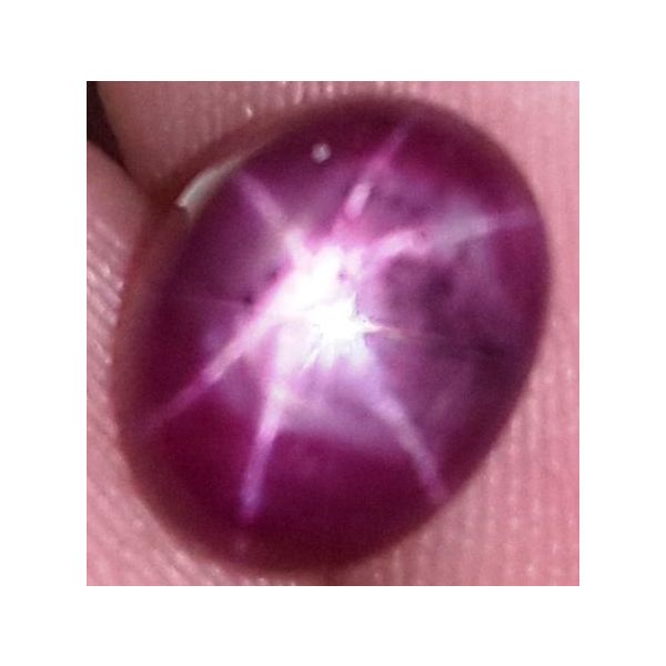 2.19 Carats African Star Ruby 8.09x6.23x3.55 mm