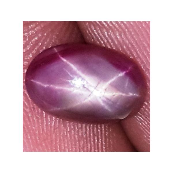 2.57 Carats African Star Ruby 8.44x5.58x4.51 mm