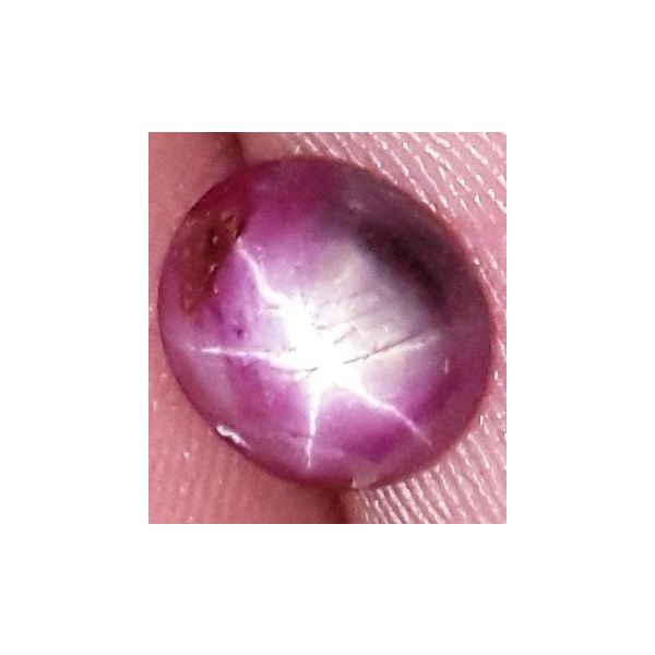 2.11 Carats African Star Ruby 7.27x6.31x4.03 mm