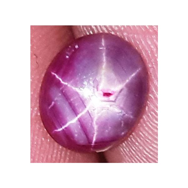 2.51 Carats African Star Ruby 8.23x7.07x3.68 mm