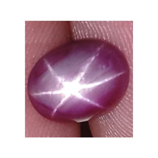 2.32 Carats African Star Ruby 8.28x6.43x3.75 mm