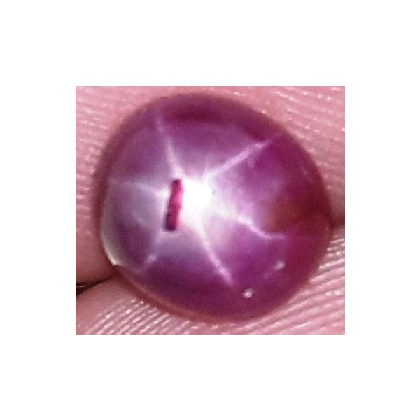 2.86 Carats African Star Ruby 7.54x6.59x4.88 mm