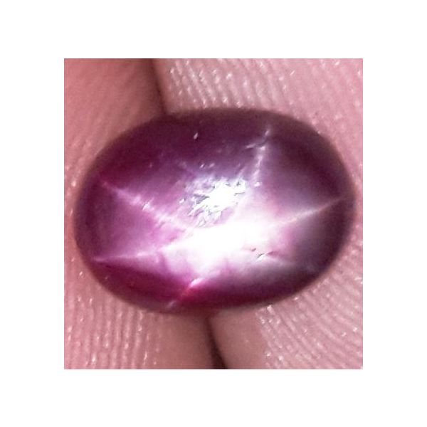 1.73 Carats African Star Ruby 8.18x6.07x2.92 mm