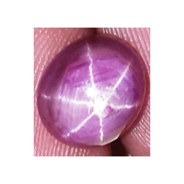 4.24 Carats African Star Ruby 8.23x7.02x6.14 mm