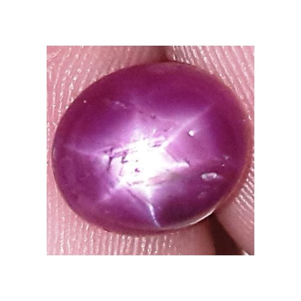 2.95 Carats African Star Ruby 8.22x7.22x4.42 mm