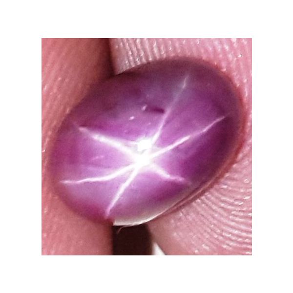 4.33 Carats African Star Ruby 8.93x6.24x6.42 mm