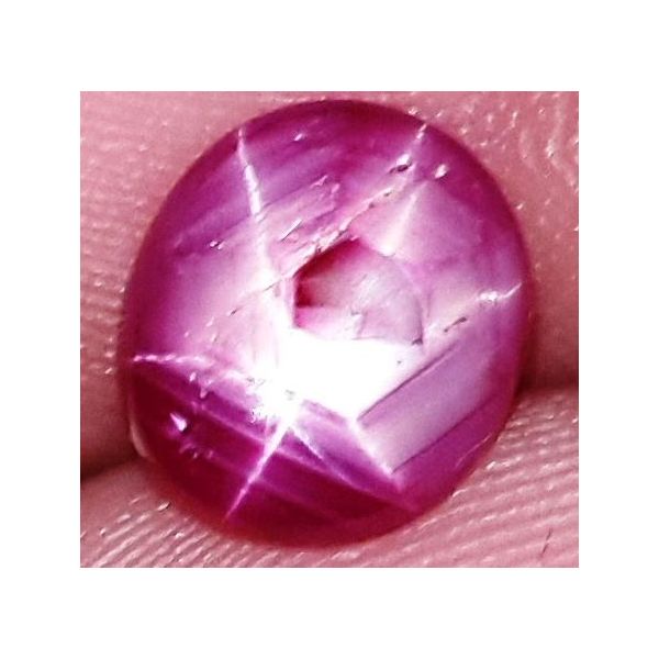 2.03 Carats African Star Ruby 8.63x7.42x2.71 mm