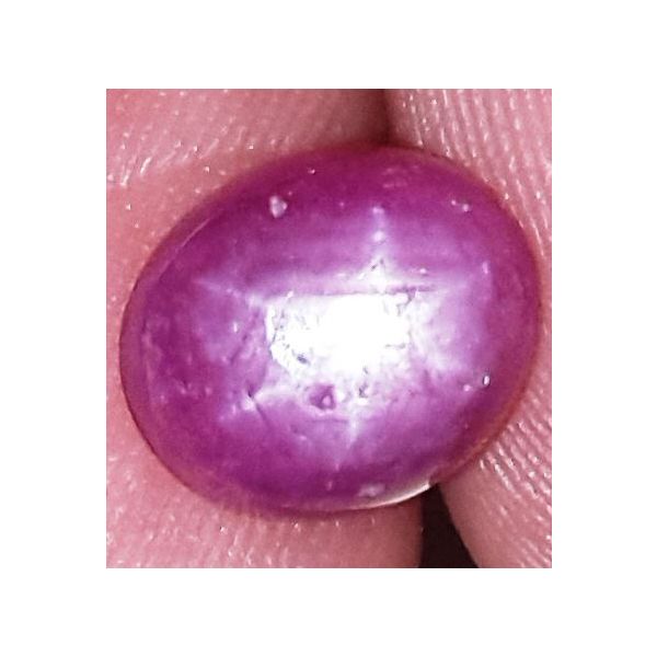 3.29 Carats African Star Ruby 8.30x7.13x4.66 mm