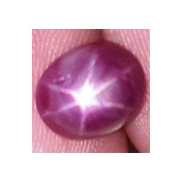 2.74 Carats African Star Ruby 8.04x6.08x4.48 mm