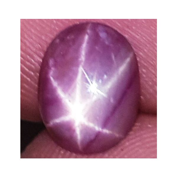 1.93 Carats African Star Ruby 8.57x6.88x2.83 mm