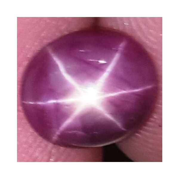 3.23 Carats African Star Ruby 8.77x7.46x4.48 mm