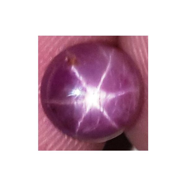 1.83 Carats African Star Ruby 6.68x6.78x3.67 mm