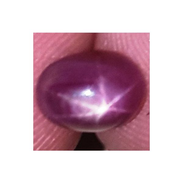 2.16 Carats African Star Ruby 7.30x5.29x4.64 mm