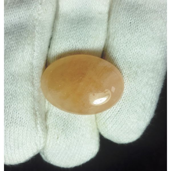 25.33 Carats Natural Peach Morganite 25.17x18.18x6.66 mm