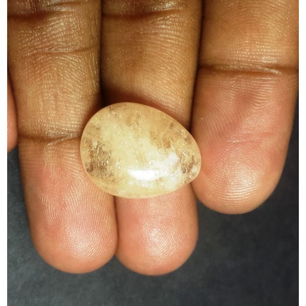 15.82 Carats Natural Peach Morganite 19.44x15.12x6.26 mm