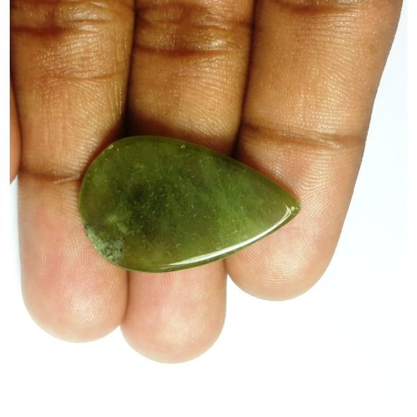 23.41 Carats Natural Grass Green Idocrase 29.11x17.99x4.65 mm