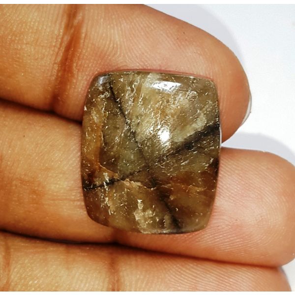 20.97 carats Natural Andalusite 19.66x19.77x5.15mm