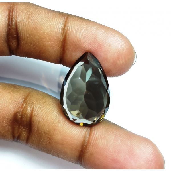 19.32 carat Natural Smoky Quartz 11.23x15.67x9.12mm