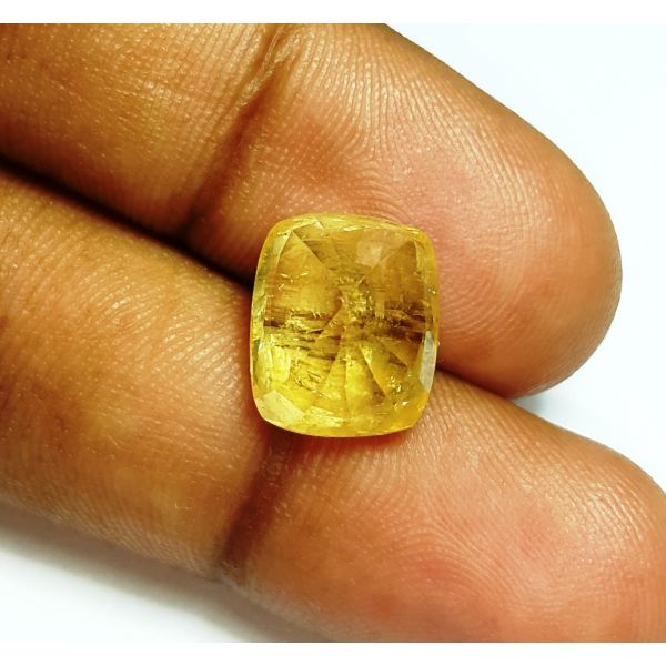 8.90 Carats Natural Yellow Sapphire 11.70x9.79x7.38mm