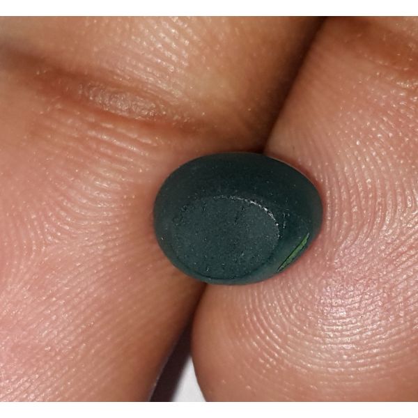 3.55 Carats Natural Sky Green Apatite Cat's Eye 8.75x6.88x6.82mm